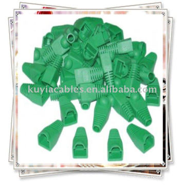 RJ45 Boot Green Relief Relief Boots pour connecteur RJ45